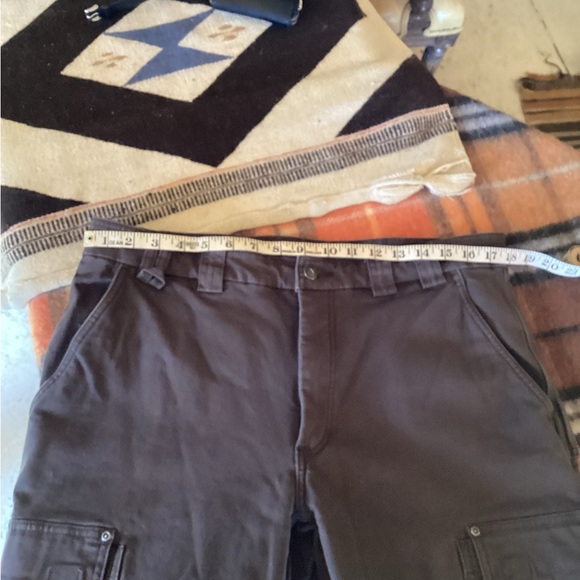 DULUTH Flex Fire Hose INSULATED CARGO PANTS 36X32 Fleece Lined - Picture 9 of 11